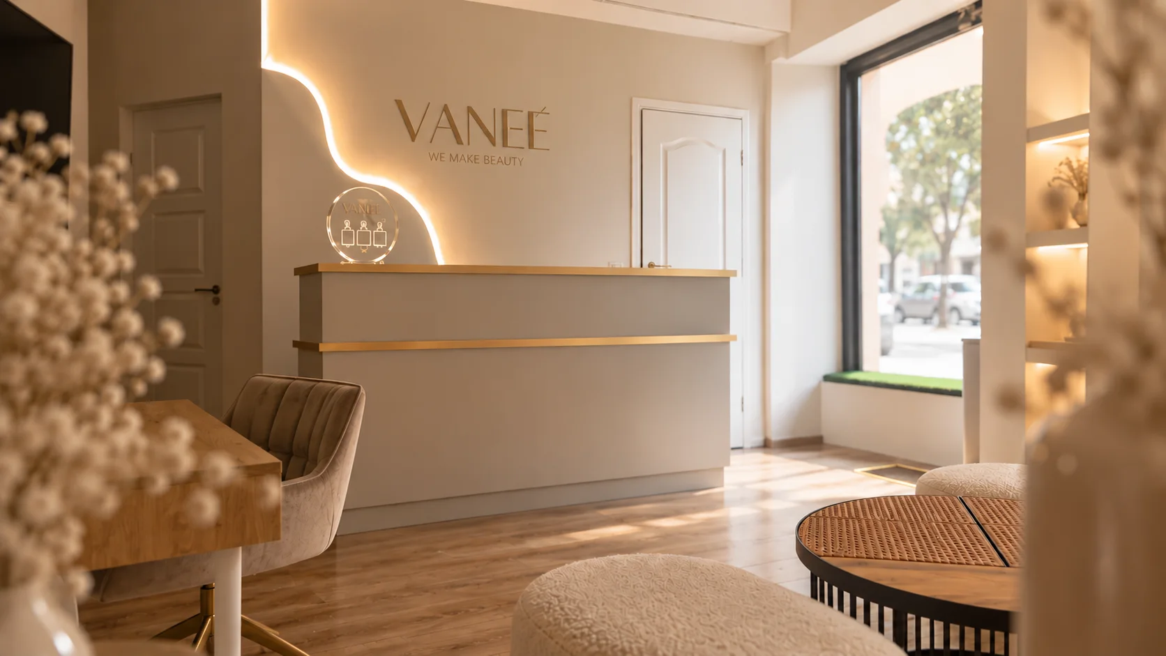 A VANEÉ Szépségszalon recepciója